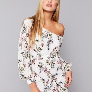 Stone Cold Fox Johnny Dress White Autumn Floral